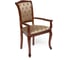 Кресло Tetchair комплект 2 шт Geneva (gn-ac ) дерево гевея, 60x54x96см, maf brown, ткань золотистые цветы (sk-gf) 10407 1