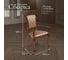 Кресло Tetchair комплект 2 шт Geneva (gn-ac ) дерево гевея, 60x54x96см, maf brown, ткань золотистые цветы (sk-gf) 10407 8
