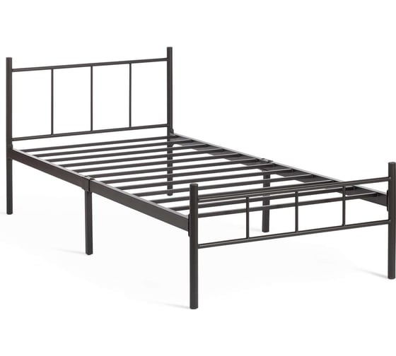 Кровать Tetchair Rowenta (mod. 9177) металл, 90x200 см (single bed), black (черный) 19885