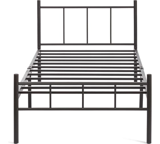 Кровать Tetchair Rowenta (mod. 9177) металл, 90x200 см (single bed), black (черный) 19885