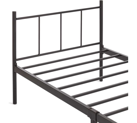 Кровать Tetchair Rowenta (mod. 9177) металл, 90x200 см (single bed), black (черный) 19885