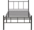Кровать Tetchair Rowenta (mod. 9177) металл, 90x200 см (single bed), black (черный) 19885 4