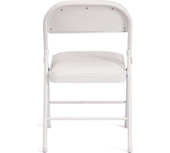 Складной стул Tetchair folder 3022g, каркас: металл, сиденье/спинка: экокожа, 46.5x47.5x79 см, white (белый) / white (белый), 6 шт. 20101