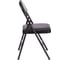 Складной стул Tetchair folder 3022gкаркас: металл, сиденье/спинка: экокожа, 46.5x47.5x79 см, black (черный) / black (черный) 20471 2
