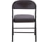 Складной стул Tetchair folder 3022gкаркас: металл, сиденье/спинка: экокожа, 46.5x47.5x79 см, black (черный) / black (черный) 20471 4
