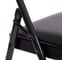 Складной стул Tetchair folder 3022gкаркас: металл, сиденье/спинка: экокожа, 46.5x47.5x79 см, black (черный) / black (черный) 20471 8