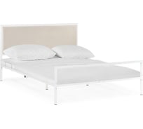 Кровать Woodville азет 1 160x200 белый / light beige 552921