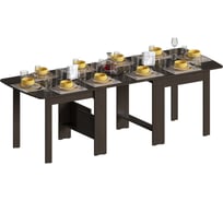 Деревянный стол Woodville обеденный раздвижной СтК7 венге 295286