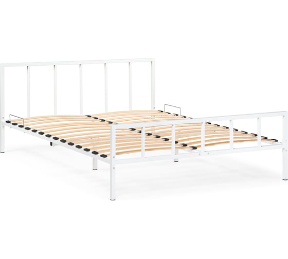 Кровать Woodville амма 160x200 белый 552925