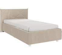 Кровать Woodville бест 90x200 с пм велюр капучино 505115