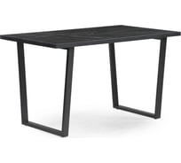 Деревянный стол Woodville эльпатия 130x75 мрамор черный / черный матовый 550558