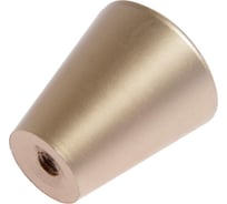 Ручка-кнопка ТУНДРА РК019GP, цвет розовое золото 3556896