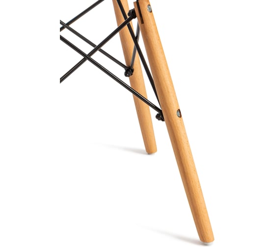 Стул Tetchair Cindy eames mod. 1801 / 1 шт. в упаковке дерево бук/металл/сиденье пластик, 45x51x82 см, black черный 20245