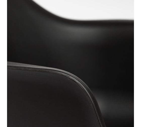 Кресло Tetchair Cindy eames mod. 919 / 1 шт. в упаковке дерево бук/металл/сиденье пластик, 60x62x79см, черный/black with natural legs 19050