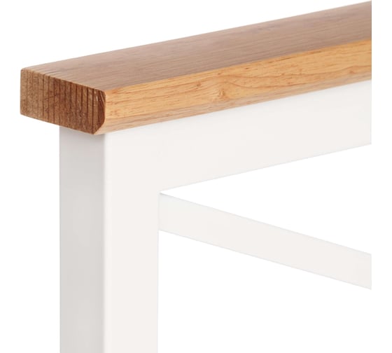 Кровать Tetchair Iris mod.9311 дерево гевея/металл, 90x200 см single bed, белый white 20110