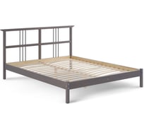 Кровать Лузалес ВОЙВЫВ 160x200, серый 1011320213