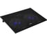 Подставка для ноутбука DIGMA D-NCP170-2 17", 390x270x27мм, 20дБ, 2xUSB, 2x150мм FAN 600г, черный 1445219 3