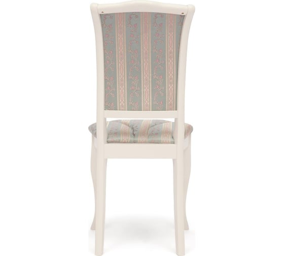 Стул Tetchair opera (op-sc)/1 шт. в упаковке дерево гевея, 45x53x97 см, ivory white (слоновая кость 2-5), ткань бирюзовая (h180-19) 19446