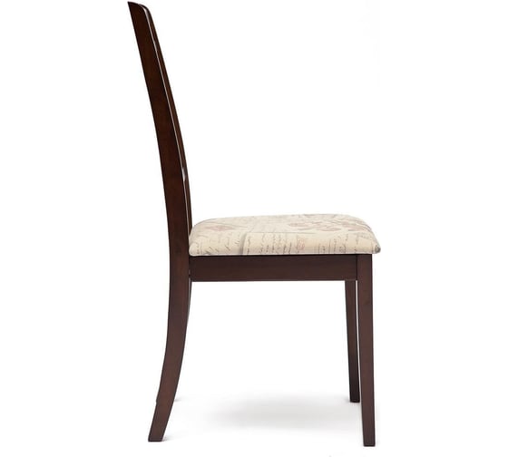 Стул Tetchair picasso (pc-sc)/1 шт. в упаковке дерево гевея, 45x53x97 см, maf brown, ткань прованс №11 19449