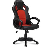 Компьютерное геймерское офисное кресло руководителя BRABIX Rider EX-544, с подлокотниками, эко кожа / ткань 531583