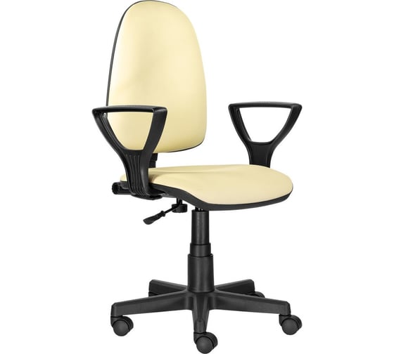 Компьютерное офисное кресло BRABIX Prestige Ergo MG-311, с подлокотниками, кожзам 531878