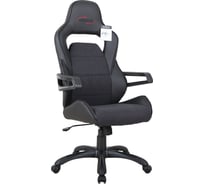 Компьютерное геймерское офисное кресло BRABIX Nitro GM-001, с подлокотниками, экокожа 531817