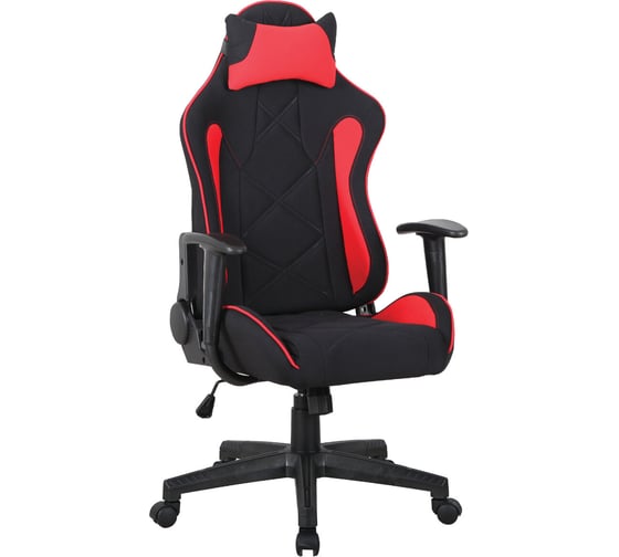 Компьютерное геймерское офисное кресло BRABIX , GT Racer GM-101, с подлокотниками, подушка 531820