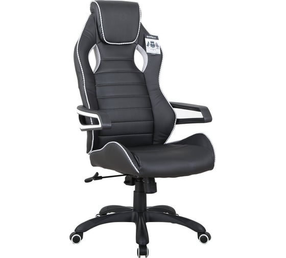 Компьютерное геймерское офисное кресло BRABIX Techno Pro GM-003, с подлокотниками, экокожа 531814