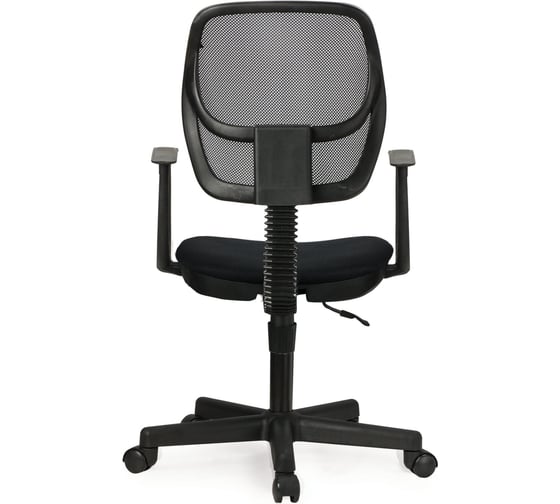 Кресло оператора, до 80 кг, с подлокотниками, черное TW BRABIX Flip MG-305 531417
