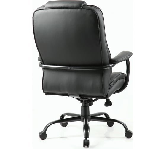 Кресло офисное BRABIX Heavy Duty Hd-002, усиленная конструкция, Нагрузка 200 кг экокожа 531829