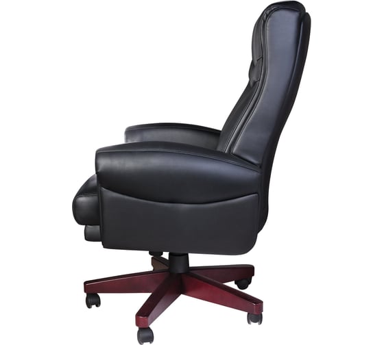 Офисное кресло, дерево, натуральная кожа, черное, BRABIX Gladiator EX-700 530872