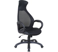 Компьютерное офисное кресло руководителя BRABIX PREMIUM Genesis EX-517, с подлокотниками, экокожа / сетка 531574