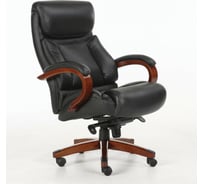 Офисное кресло, дерево, натуральная кожа, черное, BRABIX Infinity EX-707 531826