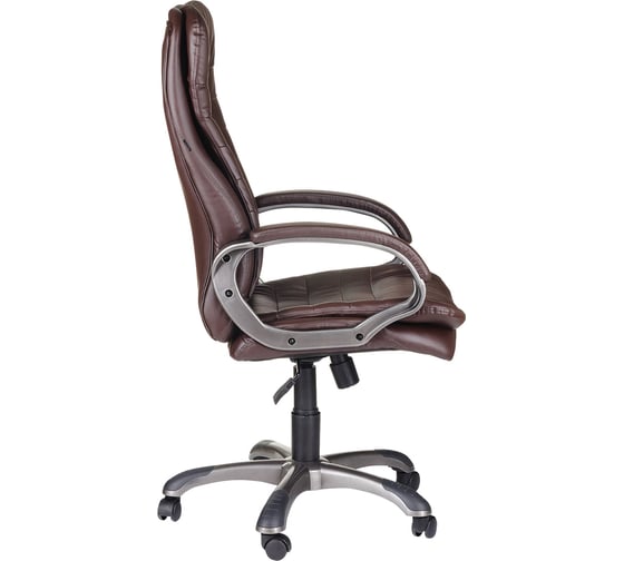 Офисное кресло, экокожа, коричневое BRABIX Omega EX-589 531401