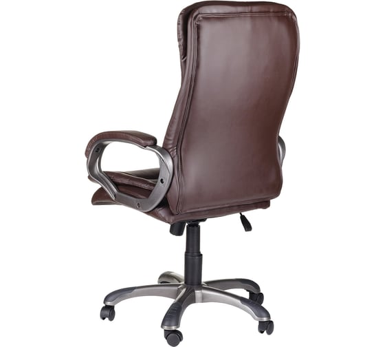 Офисное кресло, экокожа, коричневое BRABIX Omega EX-589 531401