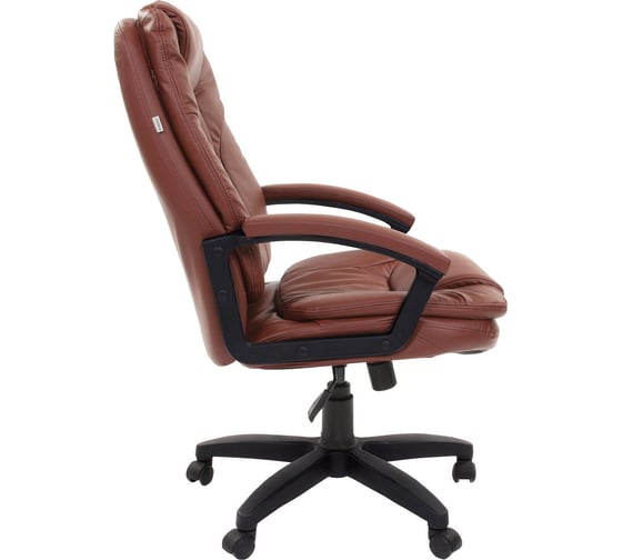 Офисное кресло, экокожа, коричневое BRABIX Trend EX-568 531396