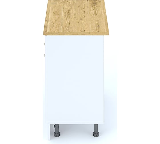 Кухонный напольный шкаф ФЕЛИКС Snow ЛДСП, 60x84 см ПК-СТ0-Ш84Х60/НП-В1-1217