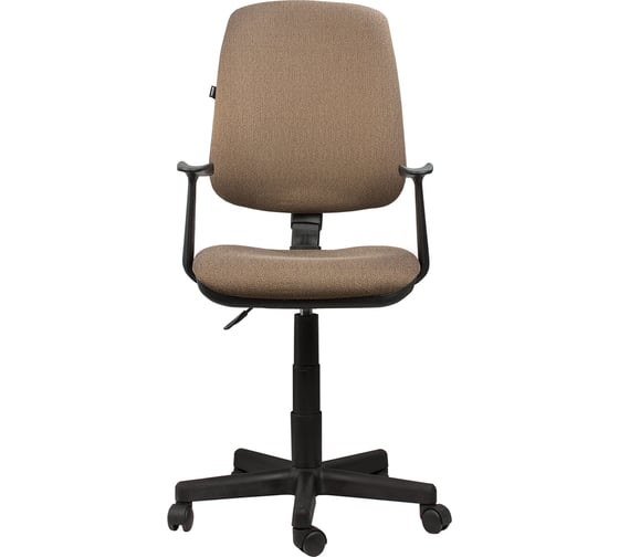 Кресло оператора, с подлокотниками, коричневое KB-28 BRABIX Basic MG-310 531414