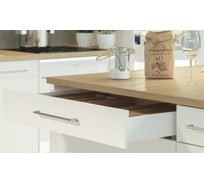 Выдвижной ящик GTV axis pro l-500мм, низкий, h84мм, белый PB-AXISPRO-KPL500A1