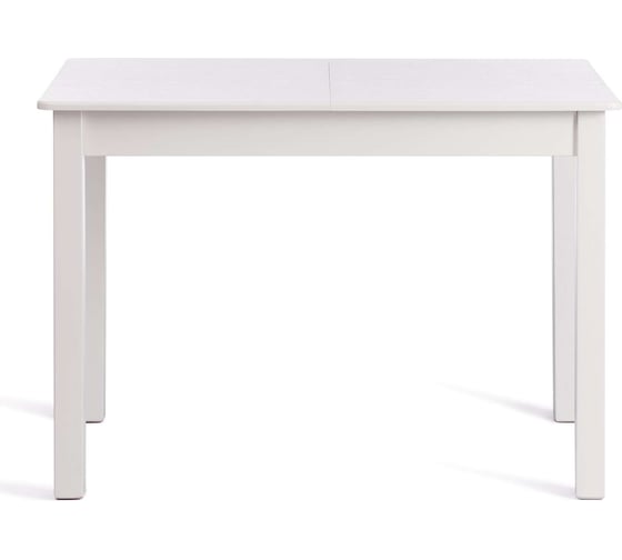 Раздвижной стол Tetchair moss бук, мдф, 110+30x68x75 см, white (белый) 20364
