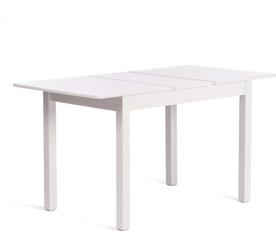 Раздвижной стол Tetchair moss бук, мдф, 110+30x68x75 см, white (белый) 20364