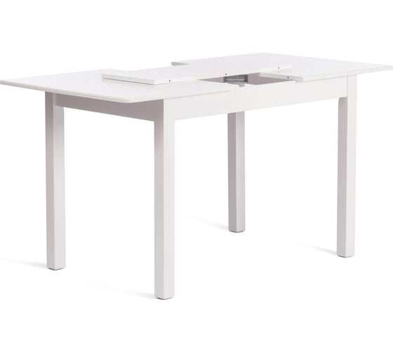Раздвижной стол Tetchair moss бук, мдф, 110+30x68x75 см, white (белый) 20364