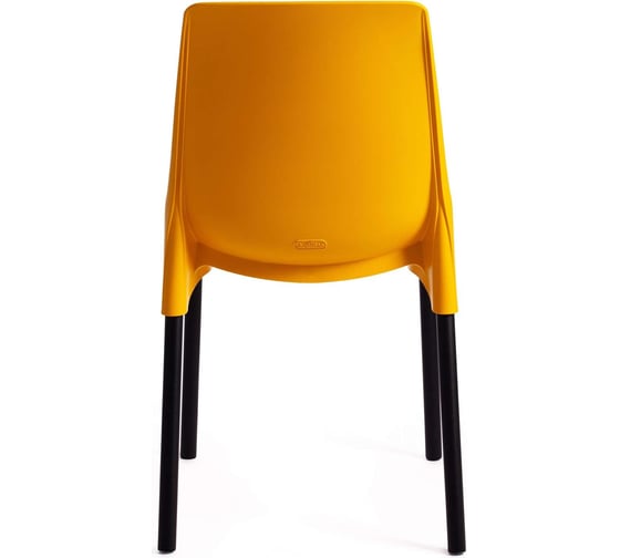 Стул Tetchair genius (mod 75) / 1 шт. в упаковке металл/пластик, 46x56x84 cм, желтый/черные ножки 19667