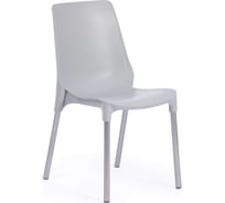 Стул Tetchair genius (mod 75) / 1 шт. в упаковке металл/пластик, 46x56x84 cм, серый/ножки хром 19671
