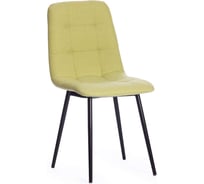 Стул Tetchair CHILLY MAX ткань/металл, 45x54x90 см, фисташковый 64/черный 17276