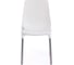 Стул Tetchair genius (mod 75) / 1 шт. в упаковке металл/пластик, 46x56x84 cм, белый/ножки хром 19663 5