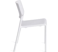 Стул Tetchair furdi (mod. 53) 4 шт., пластик, 48x55.5x77.5 см, white (белый) 1 19412