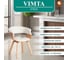 Стул Tetchair vimta (mod.8021) дерево / экокожа, 69x56x77 см, натуральный/белый 13659 3