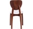 Стул Tetchair 2 шт diamante жесткое сидение бук, 42x42x85 см, коричневый / белый 19897 9