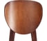 Стул Tetchair 2 шт diamante жесткое сидение бук, 42x42x85 см, коричневый / белый 19897 3